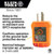Klein Tools ET45VP Voltage and GFCI Receptacle Tester, AC/DC Voltage Test Kit