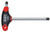 Klein Tools JTH4E11 3/16-inch inbussleutel met Journeyman T-handgreep, 4-inch