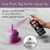 Krylon Fusion K02709007 All-In-1 Spray Paint for In/Outdoor Gloss Grape Purple