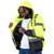 Pioneer Safety V1130460U-3XL High Visibility Safety Bomber Jacket, Yellow/Black