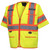 Pioneer Safety V1023560U-L High Visibility Tricot Sleeved Safety Vest -Large