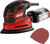 SKIL Detailschuurmachine (SR250801) met meegeleverd schuurpapier en afneembare stofbox.