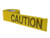 CH Hanson 16000 Yellow Caution Barricade Tape, 2 mil, 1000 ft, GUL/SORT 305m