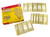 CH Hanson 92pc 1" Brass Letter/Number Stencil Set (10148)