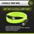 Flexzilla® ZillaWhip® 1/2" x 6' Swivel Whip Hose (HFZ1206YW4S)