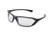 Gateway Safety 23GB80 Metro Ultra-Stylish Eye Safety Glasses, Clear Lens, Black