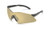 Gateway Safety 14gb6m نظارات أمان ملفوفة على شكل صقر، عدسات مرآة موكا، أسود