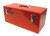 Homak bk00120920 Homak stalen gereedschapskist met platte bovenkant, rood, 20 inch