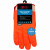 Kinco 4160-L Fully-Coated High-Visibility Orange Work Gloves, Large