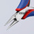 Knipex Electronics Pliers, Round Tips, Multi-Component (3532115)