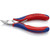Knipex Electronics Pliers, Half-Round Tips, 4.5° Angled (3542115)