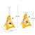 Performance Tool W41023 Conjunto de suporte de macaco estilo catraca para elevação de veículos amarelo