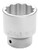 Performance Tool W34554 3/4" Drive 12-Point SAE Standard Socket, 1-11/16"