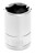 Performance Tool W32218 1/2 Dr 18mm 6Point Socket, 1 Pack