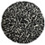 Presta 890146 Tampon de composition en laine noire et blanche Presta - 9 crochets simple face