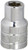 SK Tools 40112 1/2 in. Drive 6-Point Fractional Standard Chrome Socket - 3/8 in