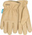 Kinco 398HKPW-M Women's HydroFlector Tan Premium aquaHIDE Water-Resistant Work Gloves, Medium