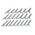 GRIP 90182 21 pc Jumbo Service Wrench Set MM - Sizes from 20 to 50mm