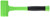 GRIP 41680 2 lb Deadblow Hammer - Groen/Zwart - Stalen kogelgevulde kop