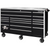 Extreme Tools EX7217RCQBKCR 72" EXQ Series Professional Roller Cabinet, Black
