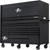 Extreme Tools Black 72" Hutch/19-Drawer Cabinet Combo (RX723020HRMK)