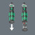 Primer plano del trinquete de dientes finos Wera 8009 Zyklop, destacando su elegante diseño y funcionalidad.