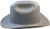 Side Profile of Jackson Safety Gray Hard Hat 3010945