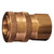 Milton 1765 3/8" FNPT High Pressure Straight Through Coupler