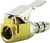 Milton 697 1/4" ID Euro Style Hose Barb Air Chuck