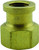 Milton 643 1/4" FNPT Hex Coupling Hose Fitting