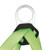 PeakWorks V8255223 Fall Protection Full Body Safety Harness , Hi Vis Large
