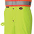 Pioneer Safety V1120661U-S High Visibility Bib Pant, Waterproof, Windproof, Yellow S