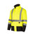 Pioneer Safety v1140460u-2xl vendbar sikkerhedsjakke - hi-vis gul/sort