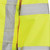 Pioneer Safety V1200261U-L Ripstop Rain Gear Safety Jacket, Orange, Yellow/Green