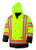 Jaqueta Parka de alta visibilidade Pioneer Safety V1120161U-3XL, Parka impermeável 6 em 1 amarelo 3XL