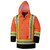 Pioneer Safety 7-in-1 Waterproof Hi-Vis Orange Parka - Medium (V1120151U-M)