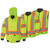 Pioneer Safety V1120360U-2XL High Visibility 300D 6-in-1 Bomber Jacket Ylw 2XL