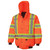 Pioneer Safety High Visibility 300D 6-in-1 Bomber Jacket, Orange XL (V1120350U-XL)