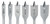 Drill America 6 Piece 6 Spade Drill Bit Set (DMS71-1040)