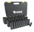 Titan Tools 26 قطعة. 1/2 بوصة. مجموعة مقابس الصدمات العميقة Drive Metric (42406)