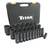 Titan Tools 26 ud. Juego de vasos de impacto profundo métricos con accionamiento de 1/2 pulg. (42406)