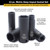 Titan Tools 13pc 3/8" Drive Metric Deep Impact Socket Set (48400)