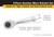 Titan Tools 2 kpl. 1/4 tuumaa ja 3/8 tuumaa Drive Gearless Micro Ratchet (18202)