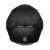 Daytona Helmets D.O.T. Glide- Dull Black, X-Small (MG1-BC-XS)