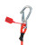 Seabolt FlexRope Boat Rope For Tie Off 10’ Spring Damping Red (FLXRP-RED)