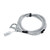 Seabolt FlexRope Boat Rope For Tie Off 10’ Spring Damping B and W (FLXRP-WHTBLK)