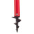 Seabolt Boat Auger Anchor Red Marine Grade Removable Handle (FULLSIZE-RED)