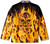 Veste de soudage Save Phace avec motif flammes - xxl, large (3012428)