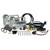 VIAIR Dual Chrome 444 Mounted System High-Pressure 200 PSI (444DC01)