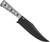 TOPS Knives Prather War Bowie 7.25In Clip Point Fixed Blade Knife (PWB-01)